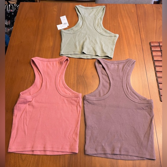 Abercrombie soft A&F rib 3 top bundle - Picture 2 of 2